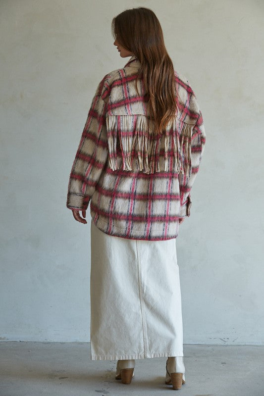 Check In Plaid Jacket