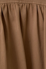 Fit And Flare Maxi Skirt