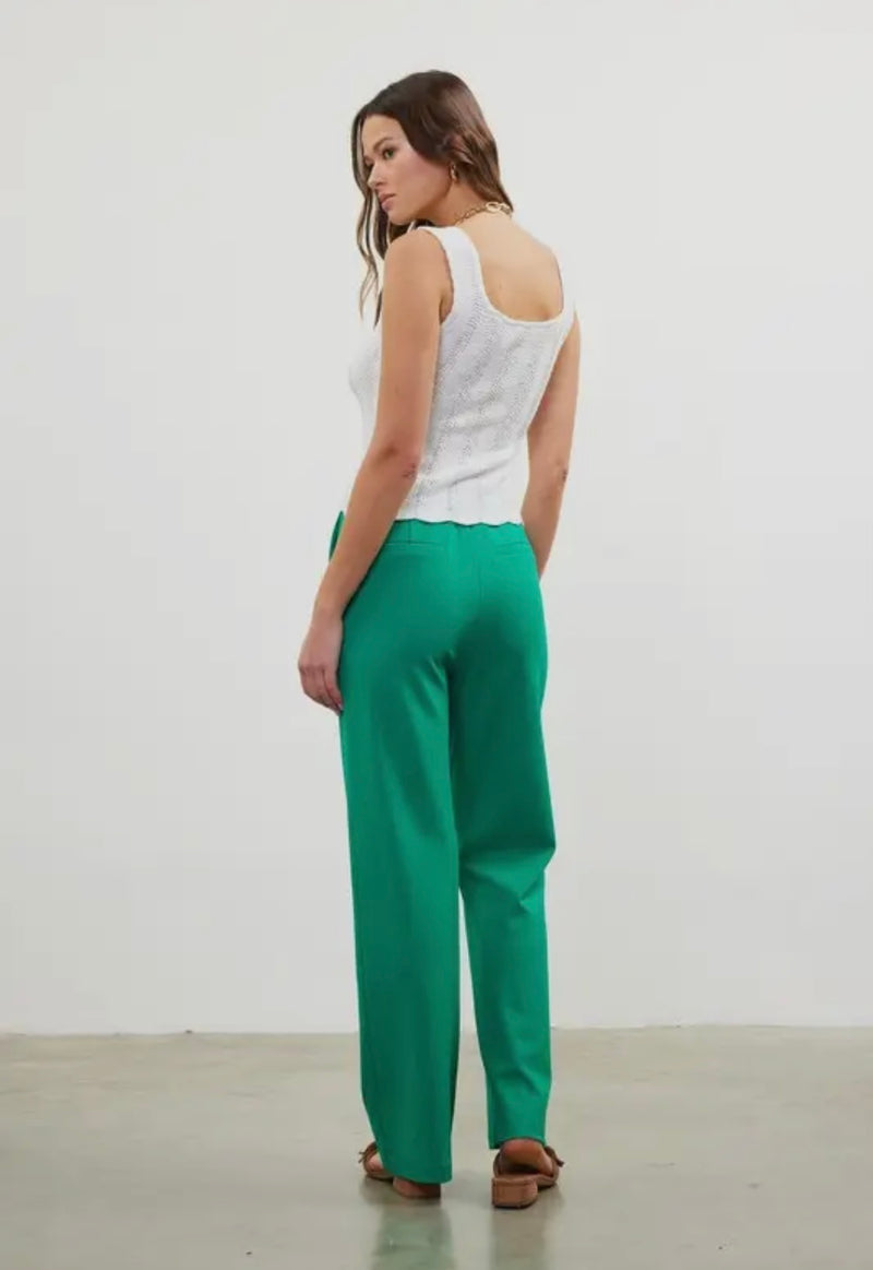 Knit Straight Pants