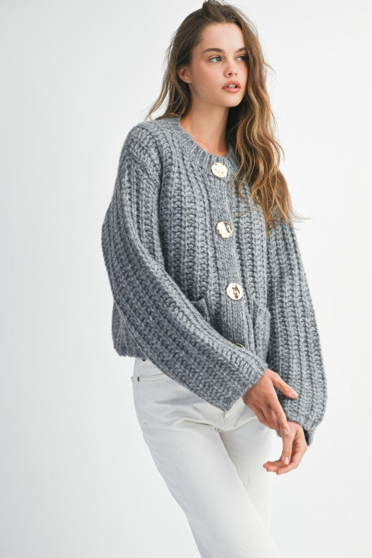 Chunky Knit Cardigan