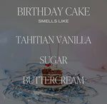Birthday Cake 9 oz Soy Candle