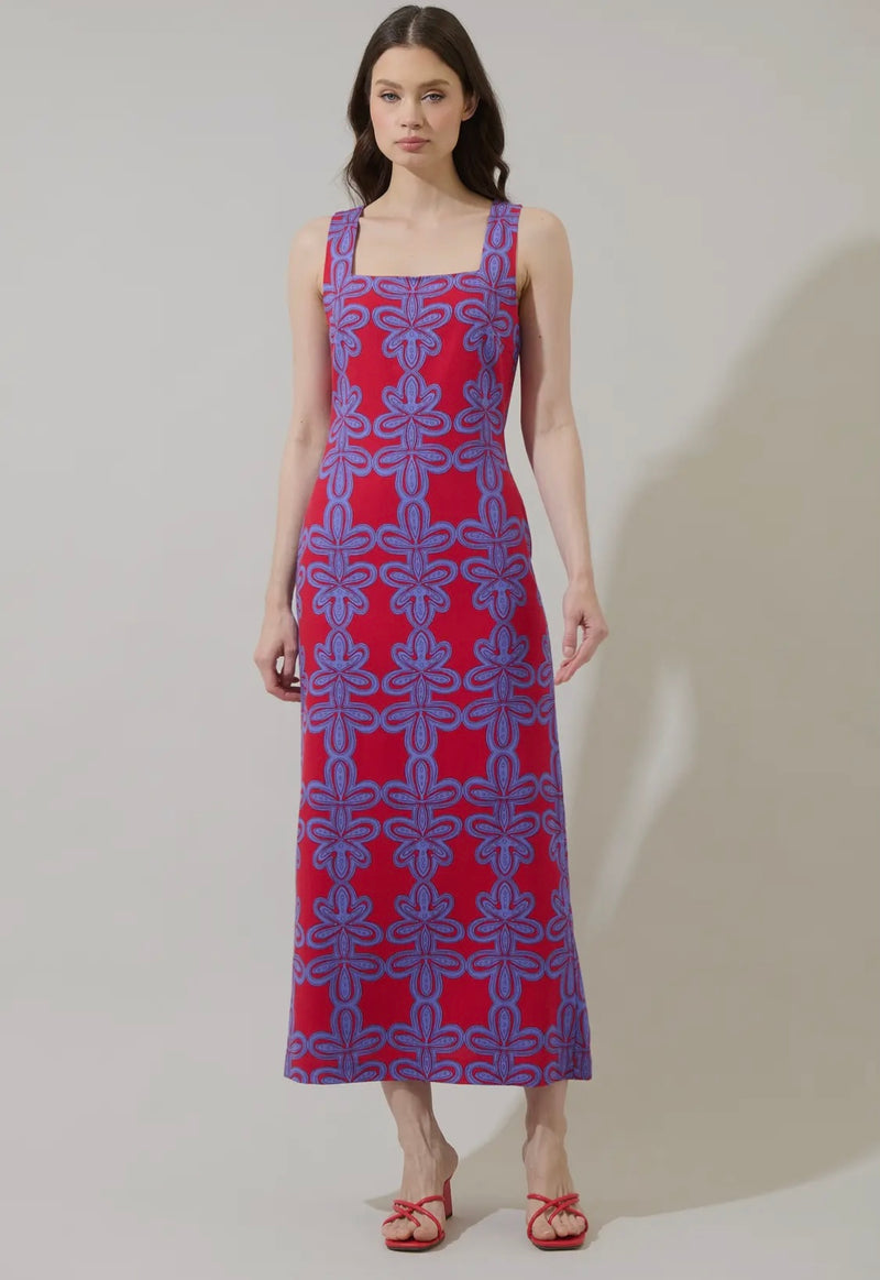 Rory Floral Troy Maxi Dress