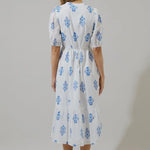 Yila Floral Midi Dress