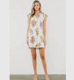 Pom Trim Dress