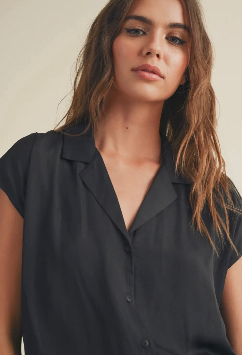 Cap Sleeve Blouse