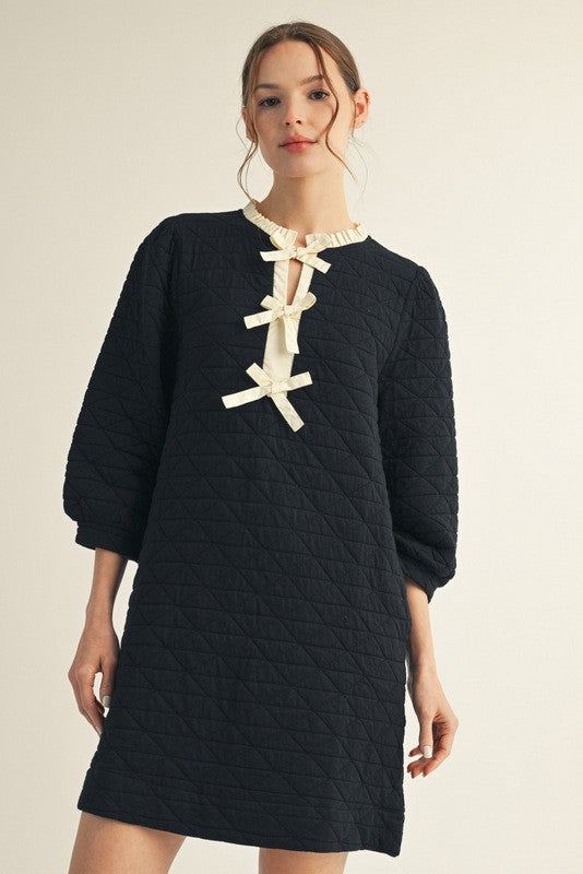 Bow Shift Dress