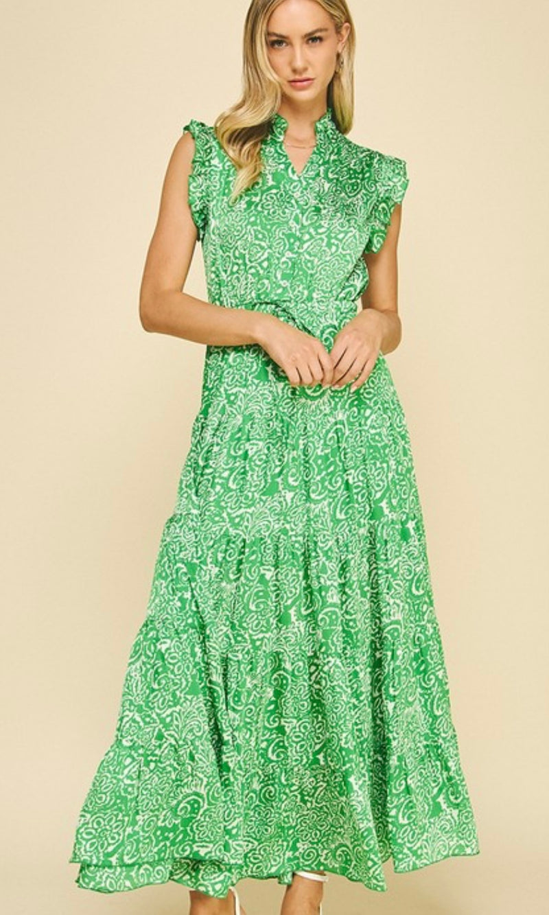 Paisley Maxi Dress