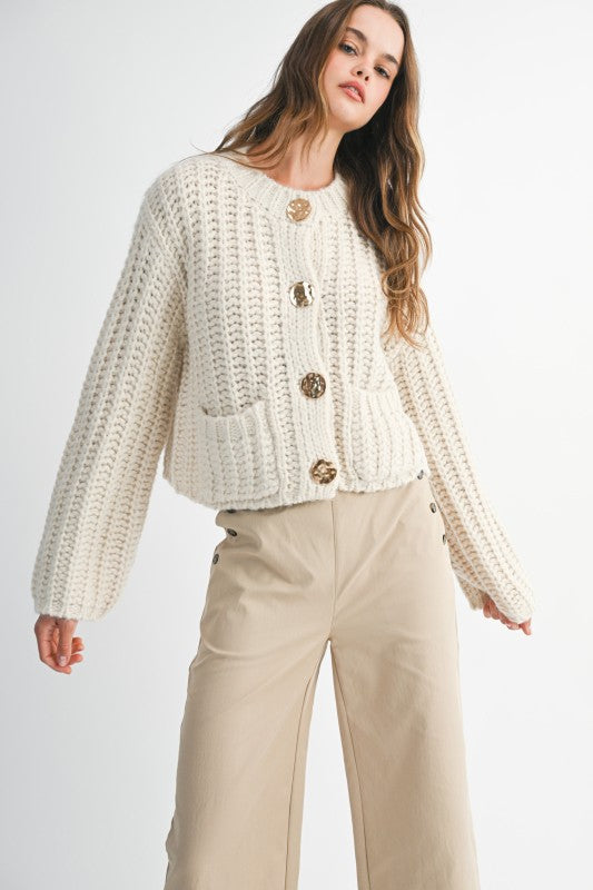 Chunky Knit Cardigan