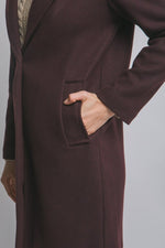 Notched Lapel Coat
