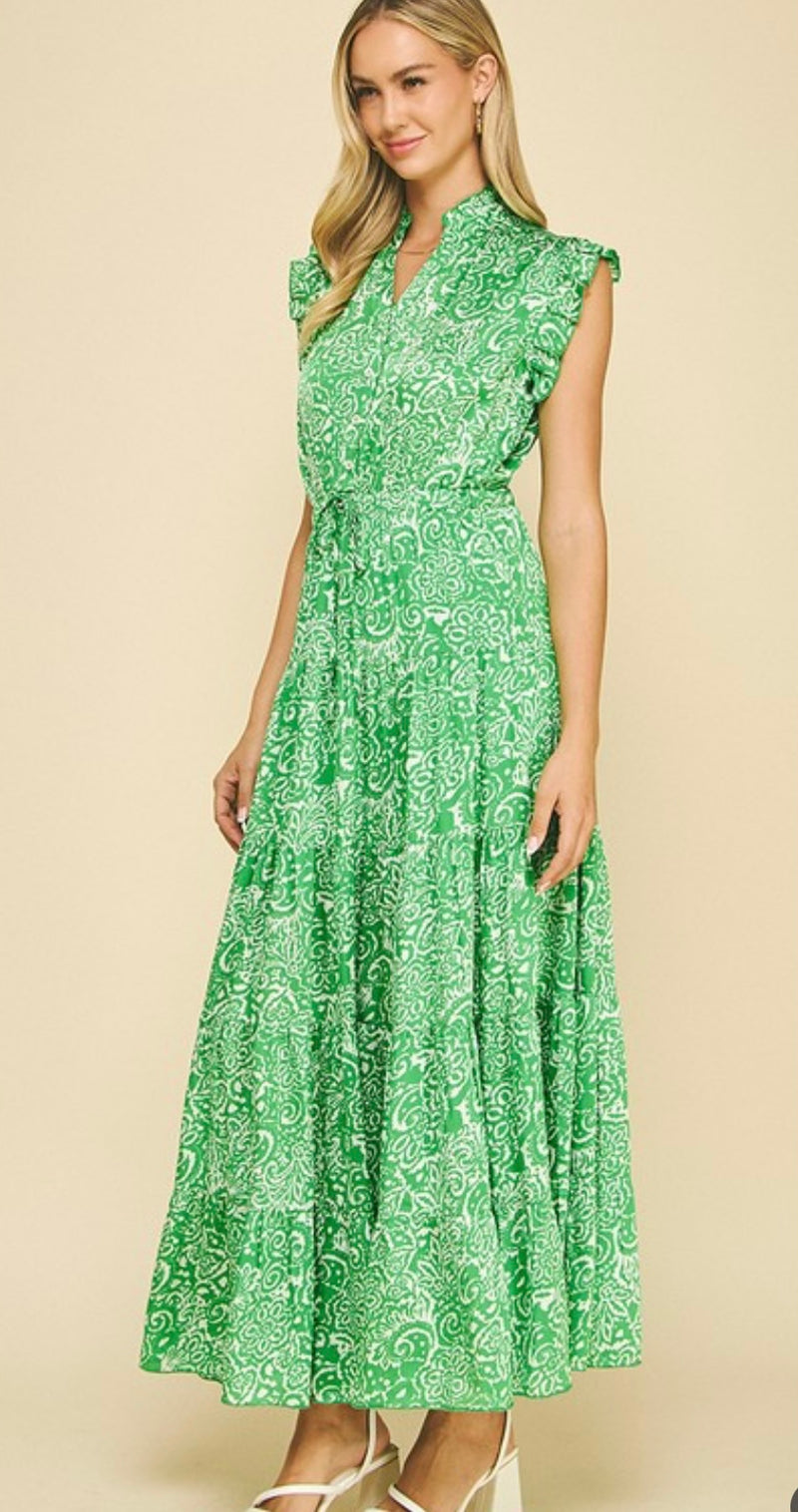 Paisley Maxi Dress