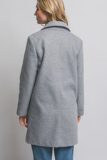 Notched Lapel Coat