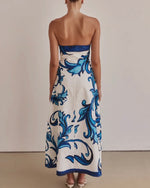 Boho Bandeau Maxi Dress