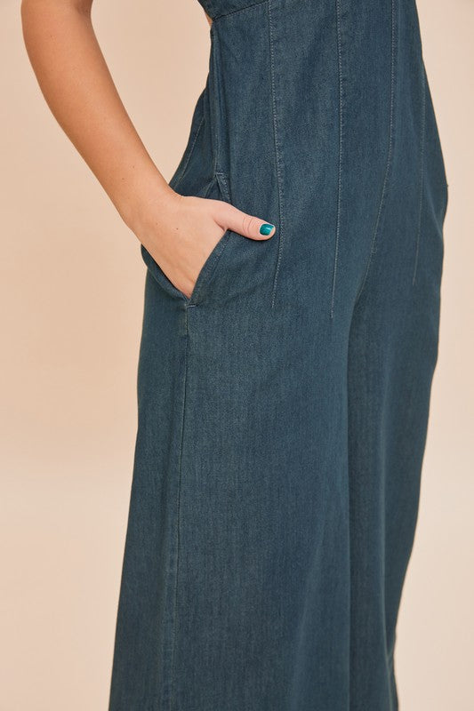 Ana Denim Jumpsuit