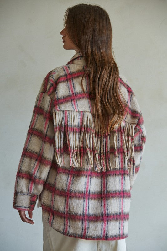 Check In Plaid Jacket