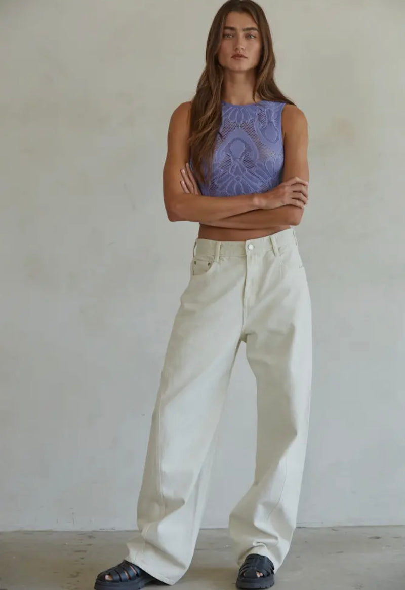 Jacquard Tank Top