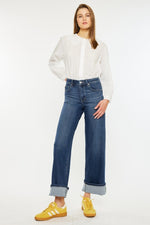 High Rise Wide Leg Jeans