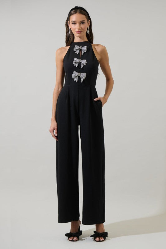 Glow Bow Jumpsuit