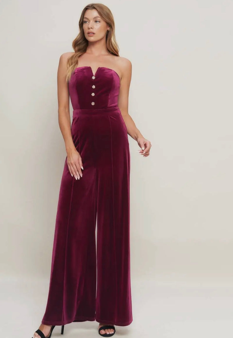 Velvet Jumpsuit