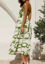 Twist Front Maxi Dress