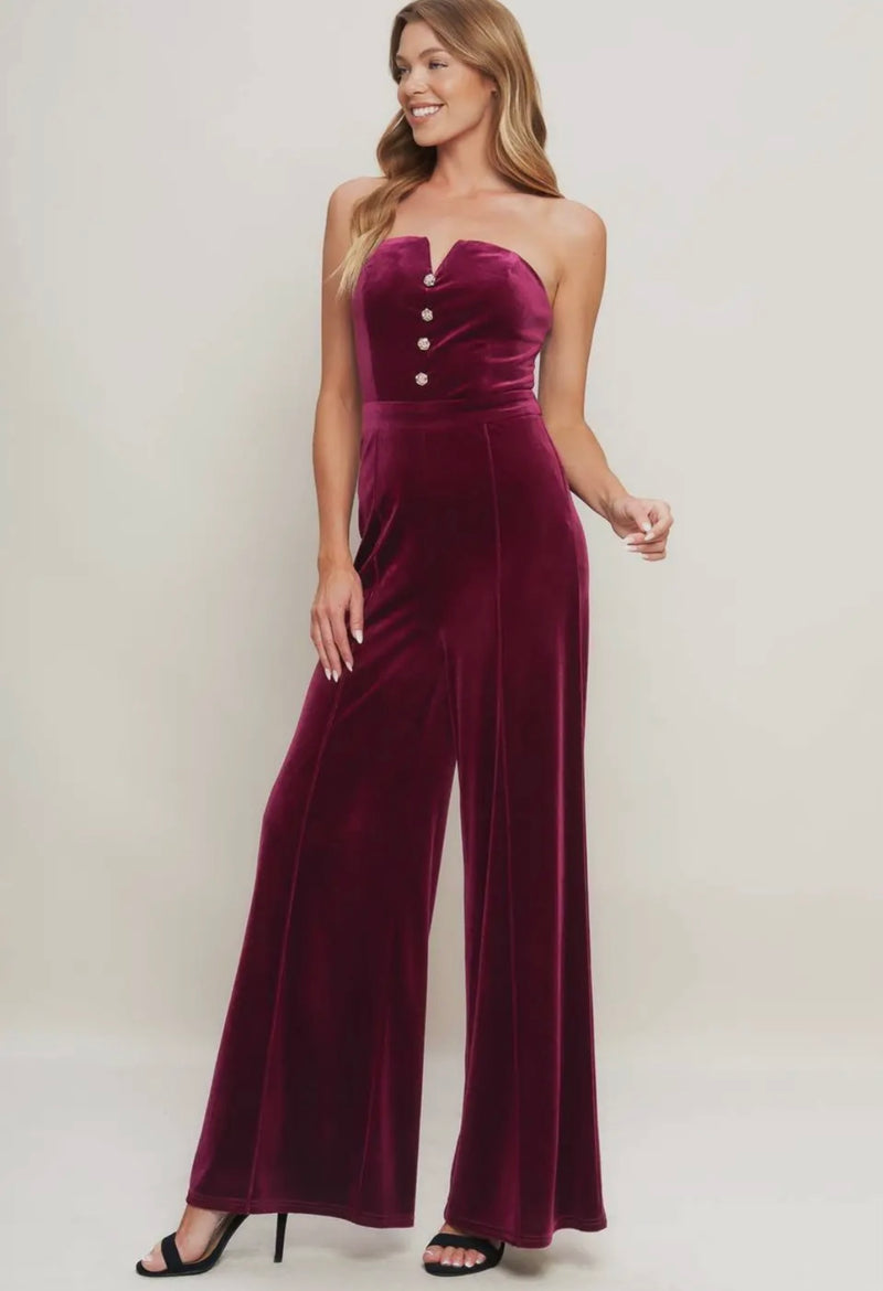 Velvet Jumpsuit
