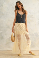 Crochet Knitted Top