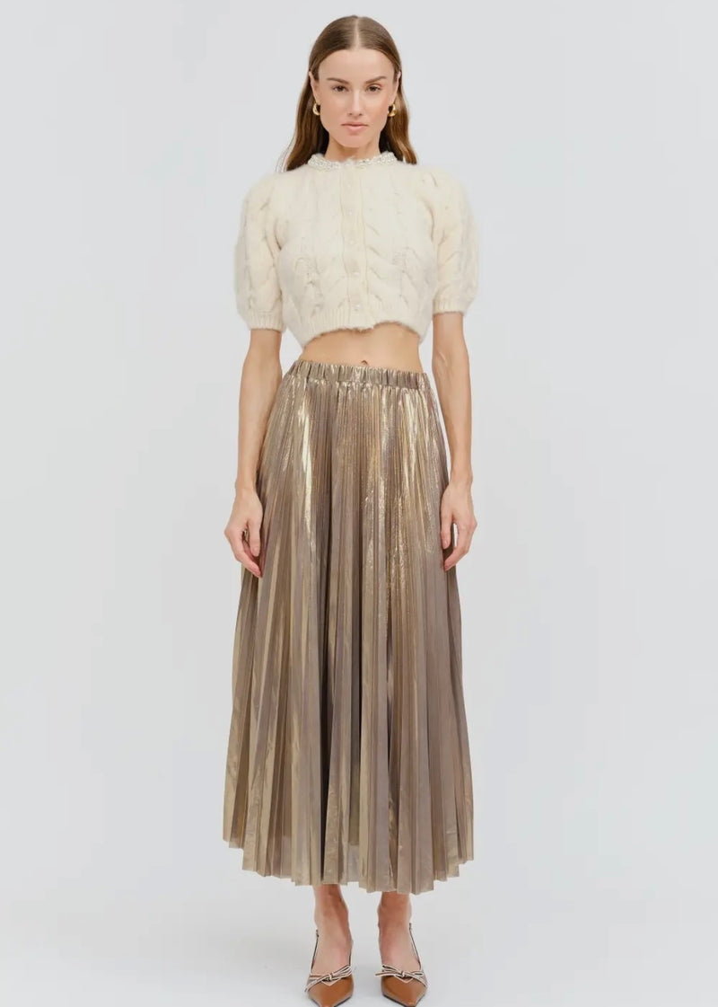 Alessandra Pleated Skirt