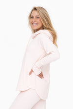 Active Hoodie Top with Thumbholes