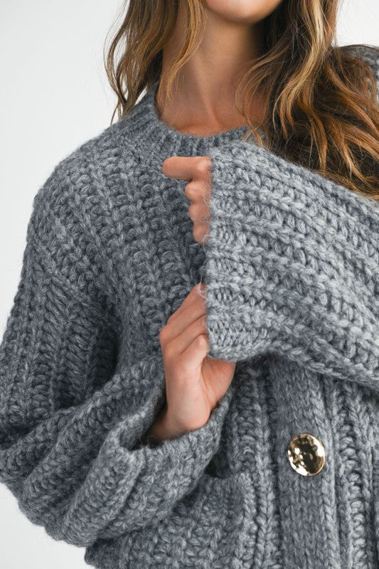 Chunky Knit Cardigan