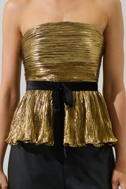 Katia Peplum Top