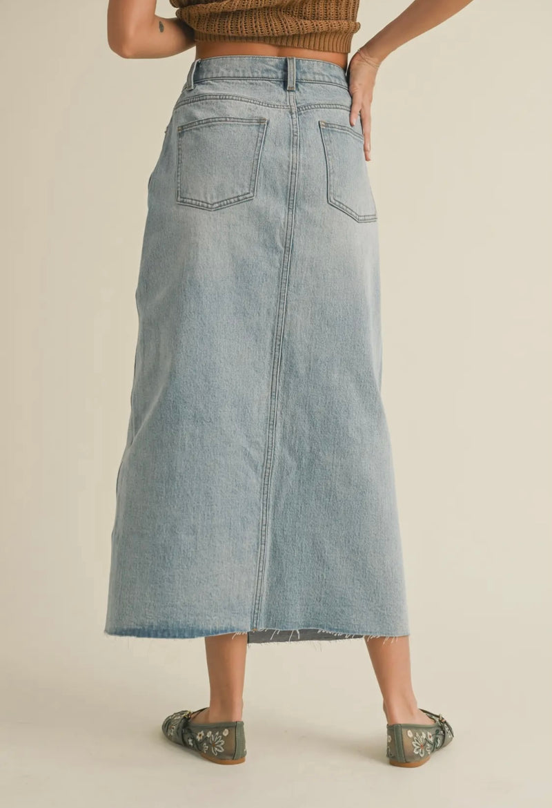 Ashley Denim Skirt