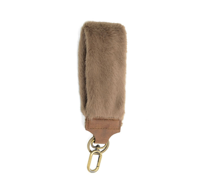 Faux Fur Keychain