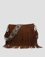 Sadie Suede Fringe Crossbody