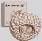 Satin Lined Flexi Shower Cap