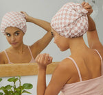 Satin Lined Flexi Shower Cap