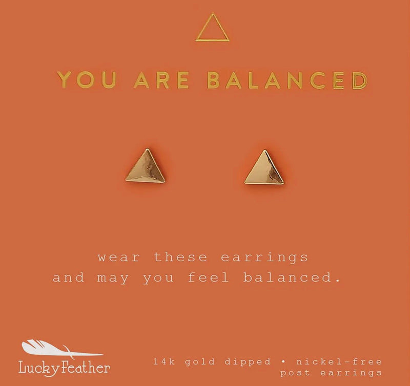 New Moon Gold Earrings