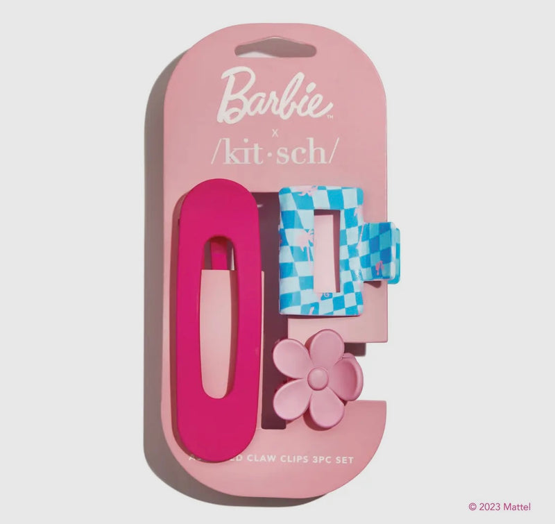 Barbie Claw Clip Set 3pc