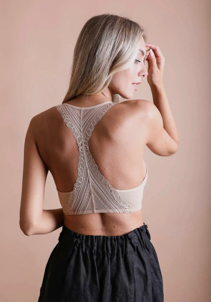 Lace Racerback Bralette