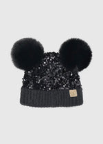 C.C. Baby Sequin Pom Beanie