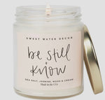 Be Still and Know 9 oz Soy Candle