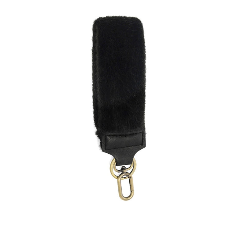 Faux Fur Keychain