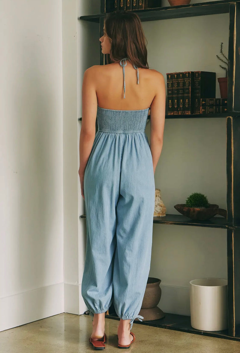 Lily Halter Jumpsuit