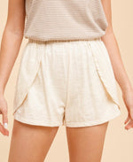 Overlap Cotton Shorts