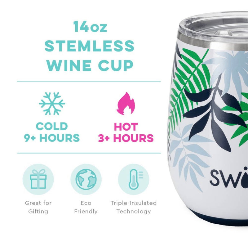 Island Breeze Stemless Wine Cup