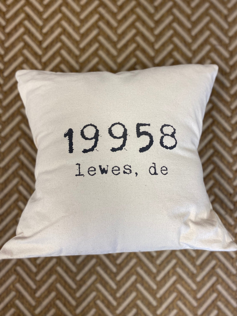 Zip Code Pillows