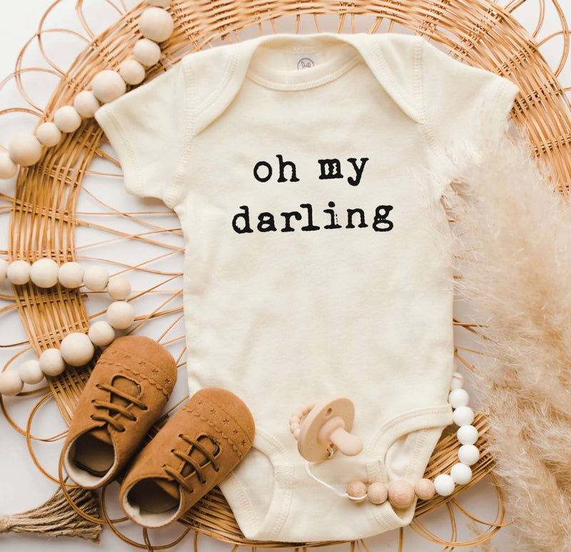 Oh My Darling baby onesie