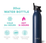 Flip + Sip Water Bottle (20oz)